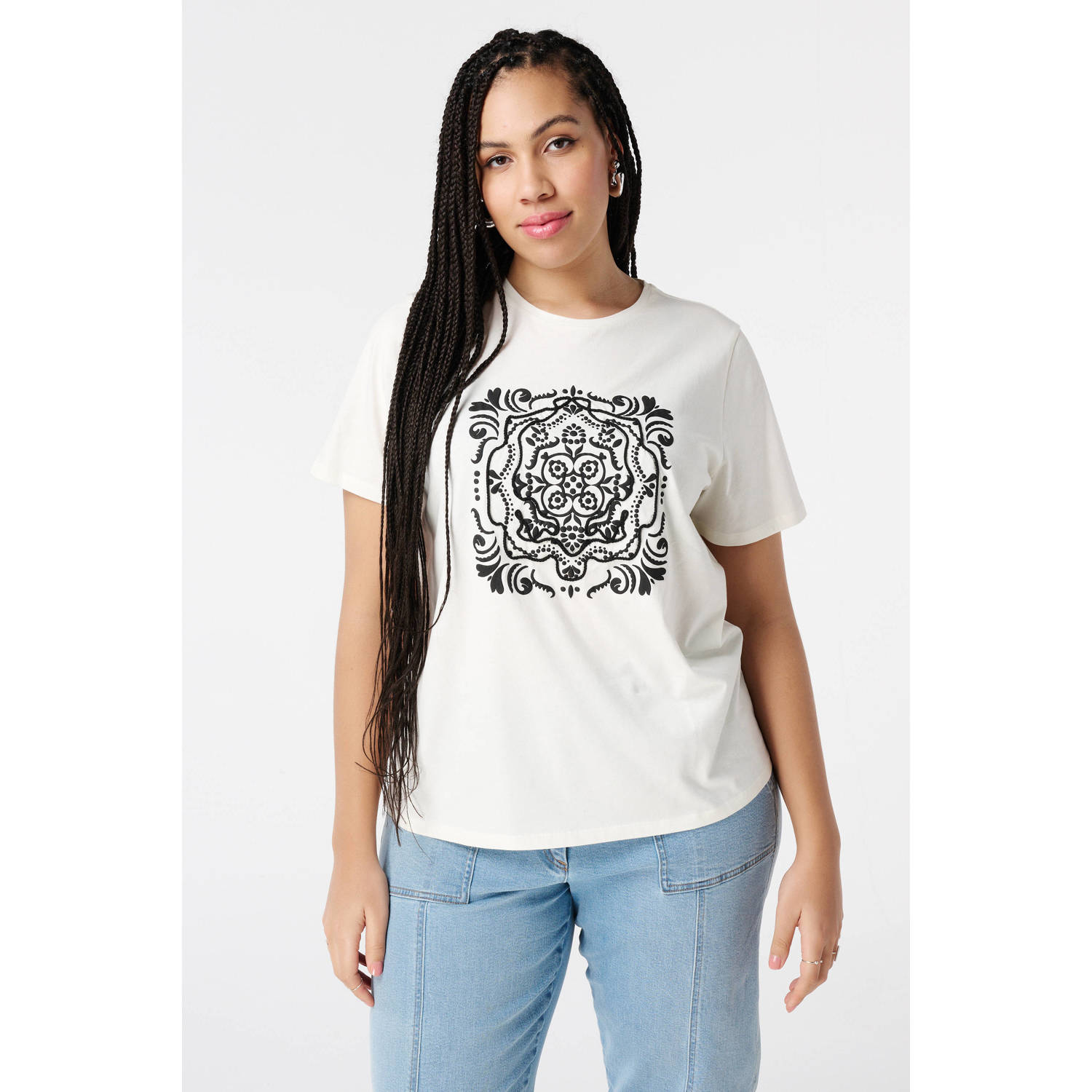 MS Mode T-shirt ecru