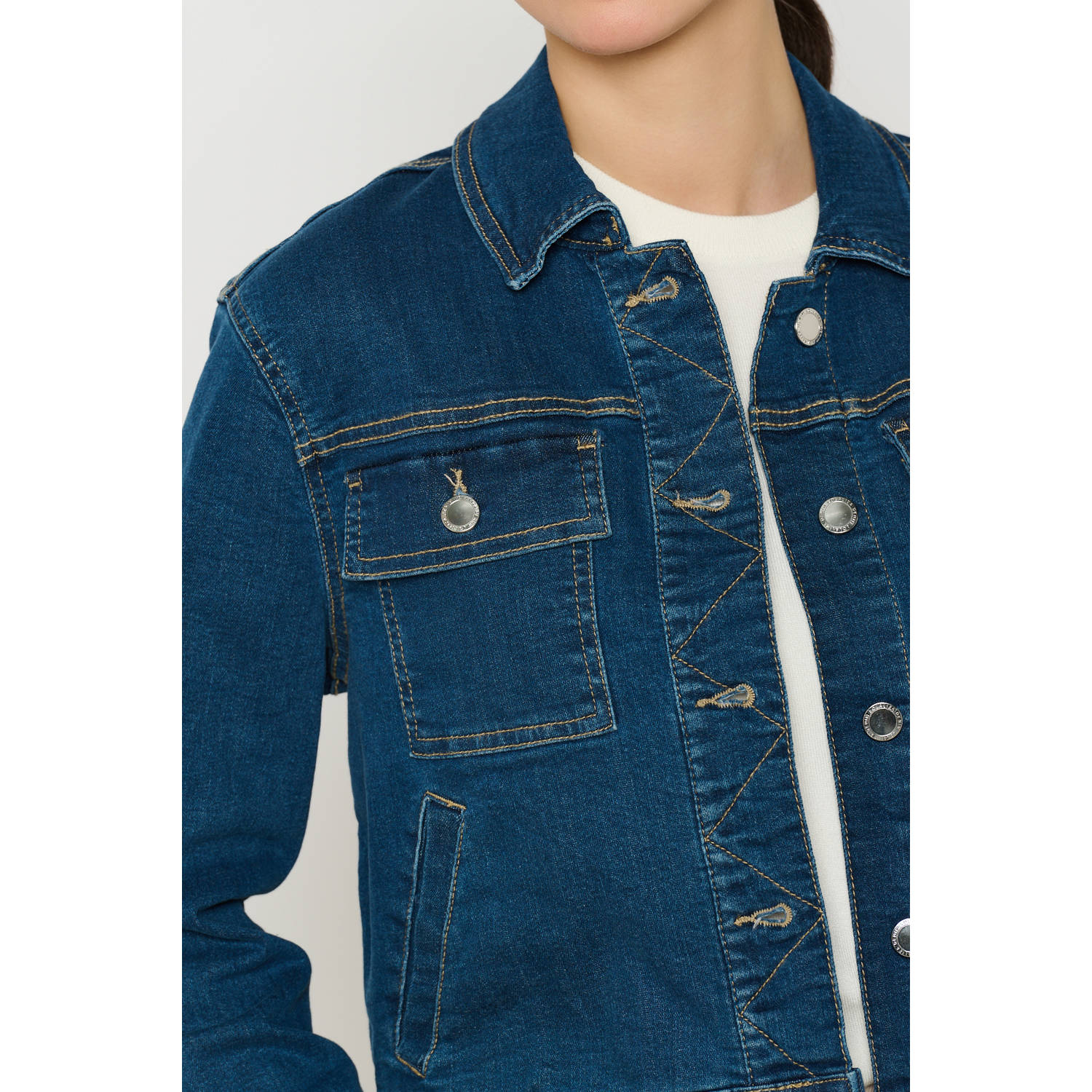 LOLALIZA spijkerjas dark blue denim