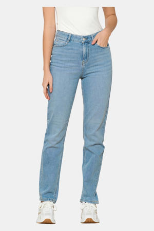 mom jeans  light blue denim