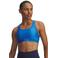 Under Armour sport-bh medium support blauw