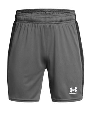 Junior sportshort grijs/zwart