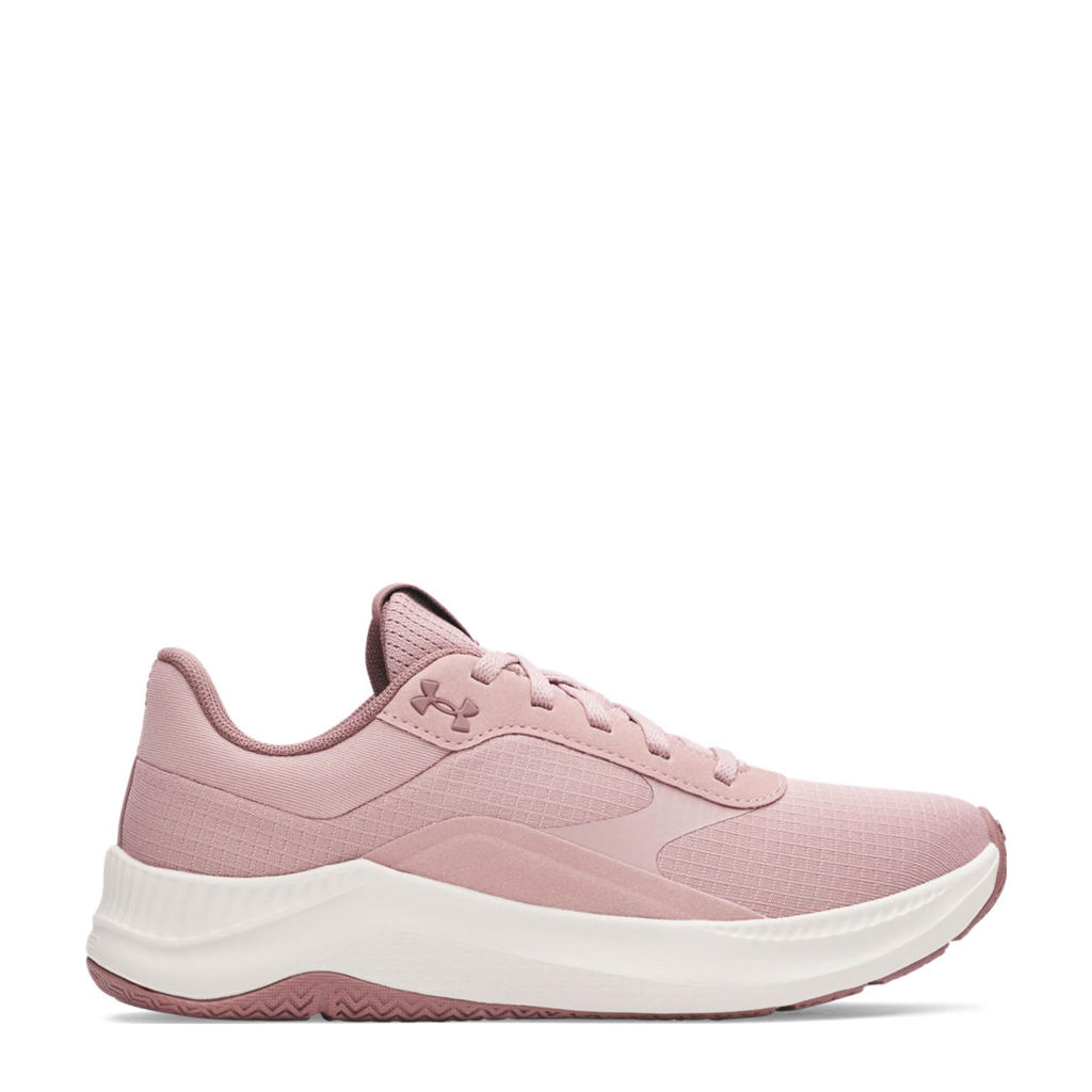 Oudroze dames Under Armour Aurora 3 fitness schoenen van mesh-suède/voering: mesh/voetbed: eva met veters