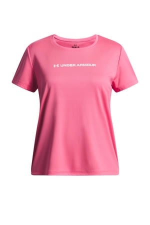 T-shirt roze/wit