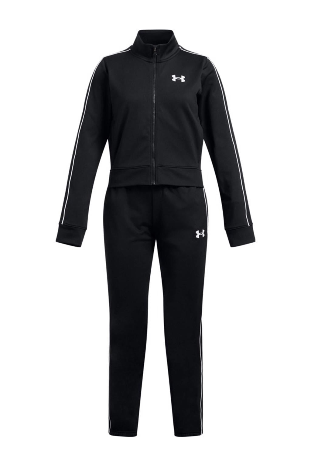 Under Armour trainingspak Icon Knit zwart