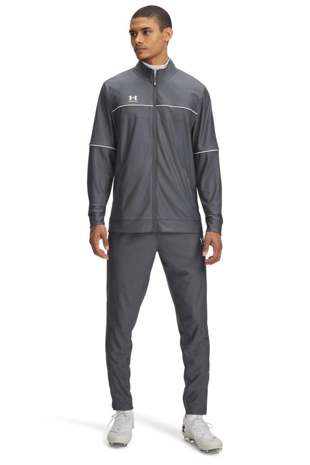 Under Armour Senior trainingspak Challenger grijs