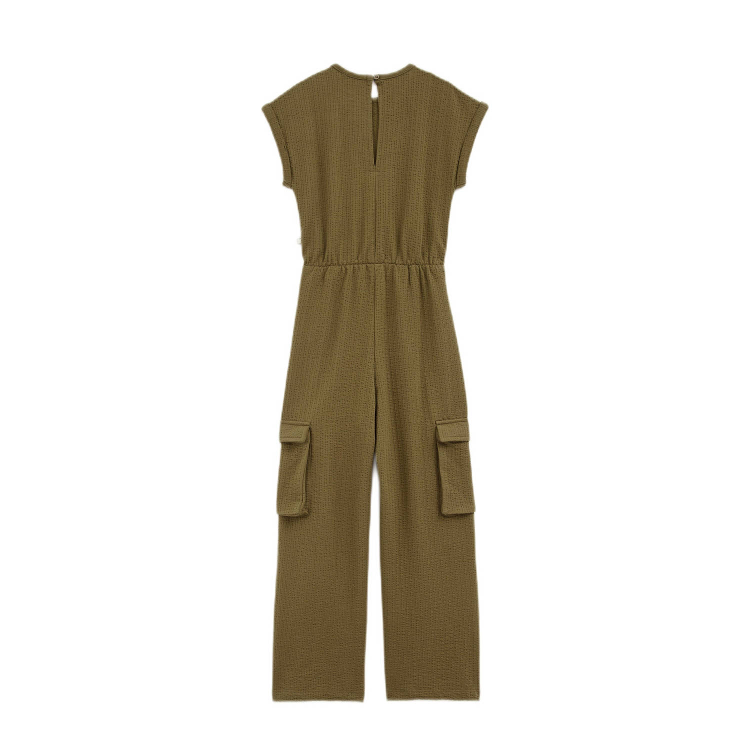 WE Fashion straight jumpsuit kaki