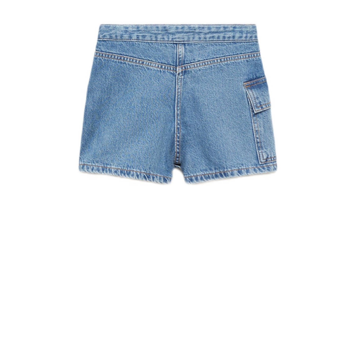 Mango Kids spijkerrok medium blue denim
