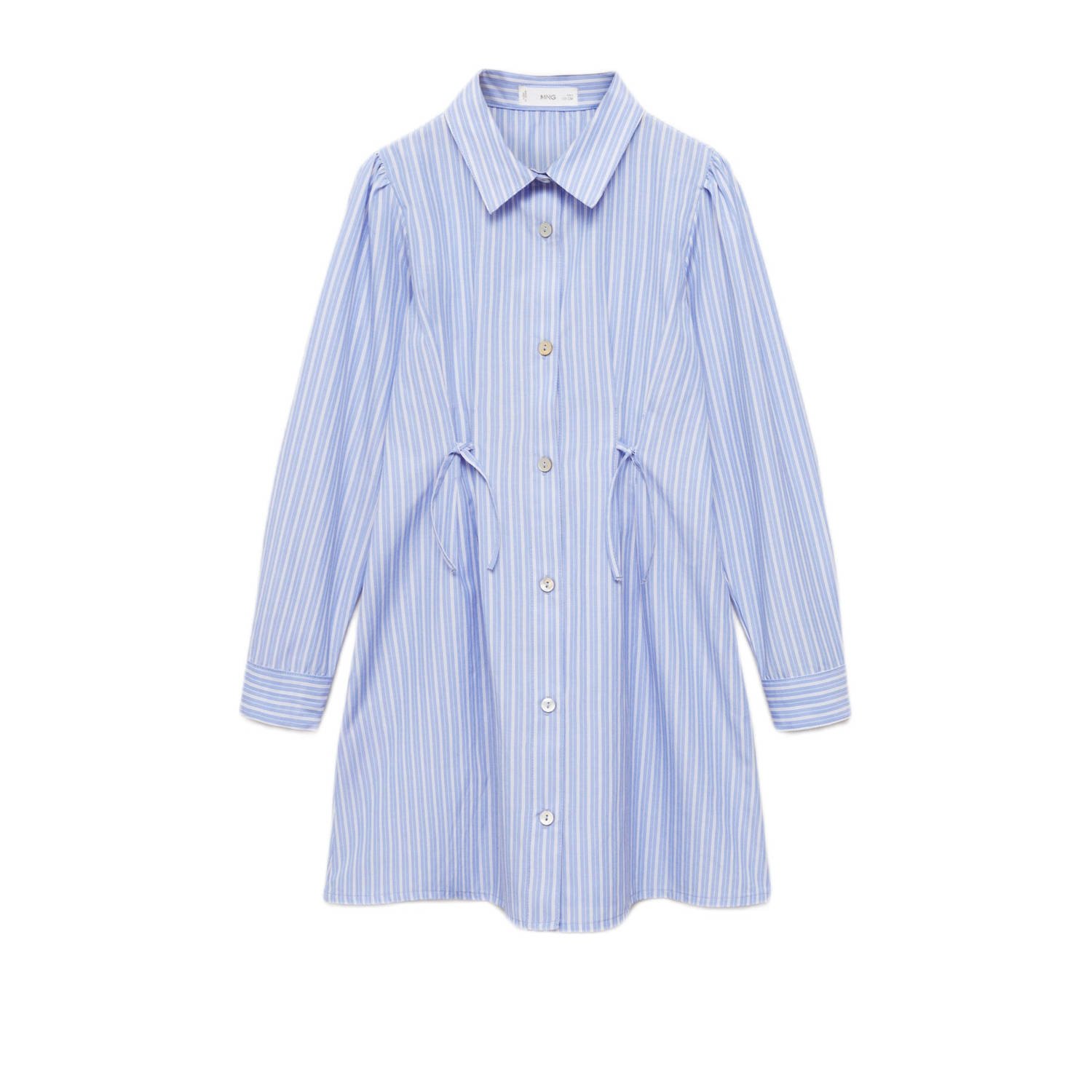 Mango Kids blousejurk blauw
