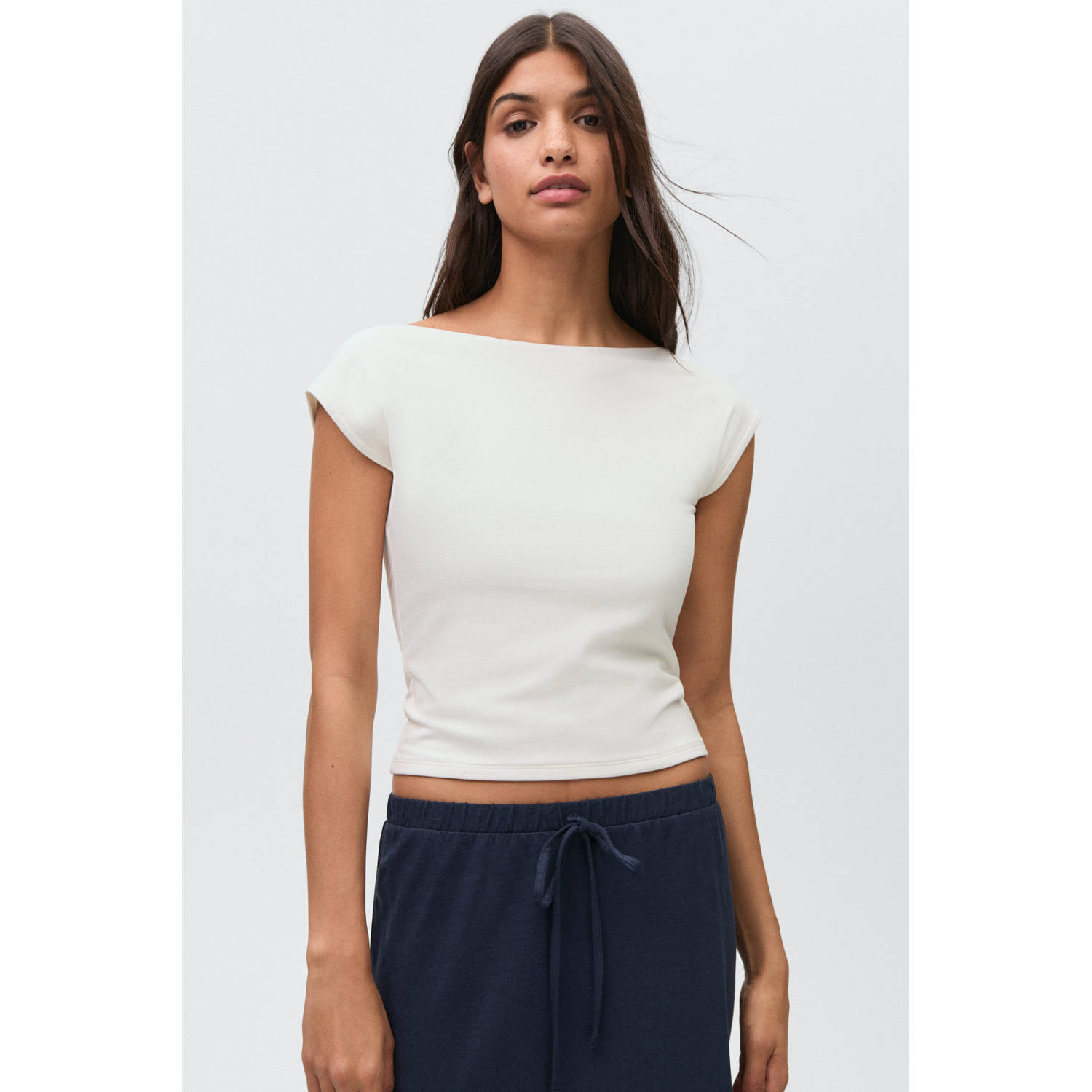 MANGO TEEN maxi rok marine