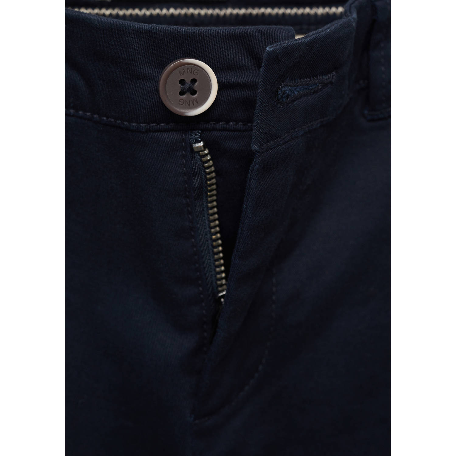 Mango Kids chino short donkerblauw