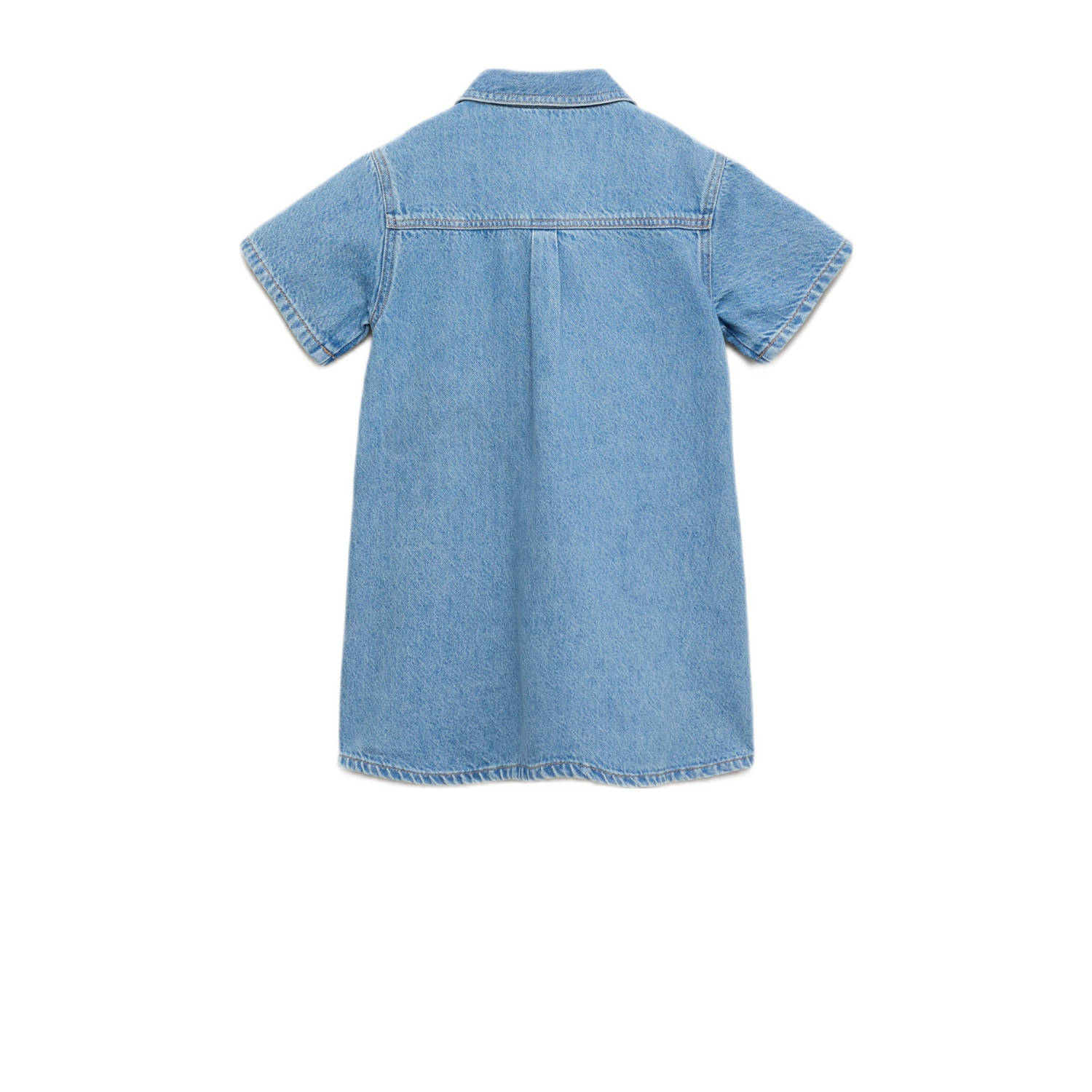 Mango Kids blousejurk medium blue denim