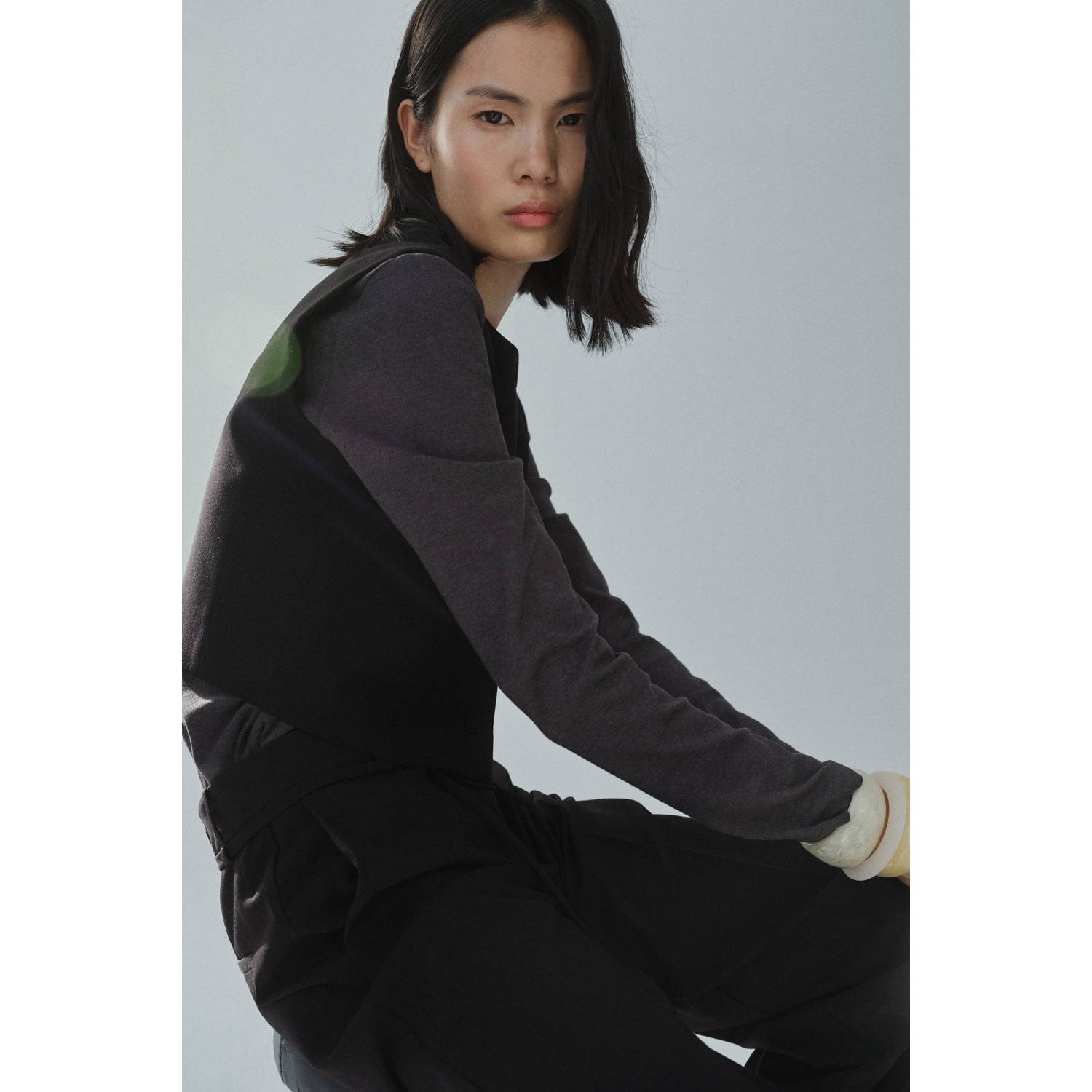 Mango gilet zwart