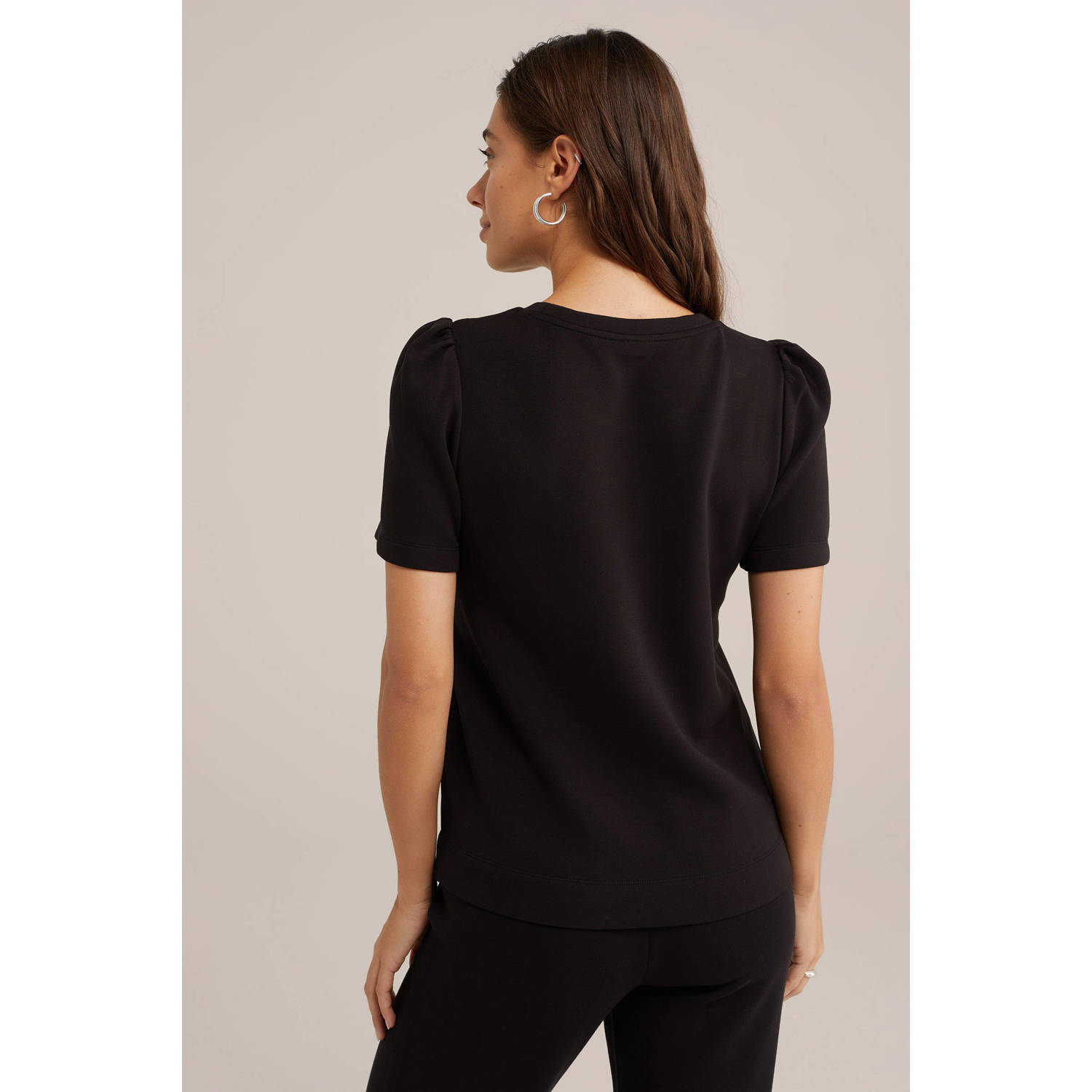 WE Fashion top zwart