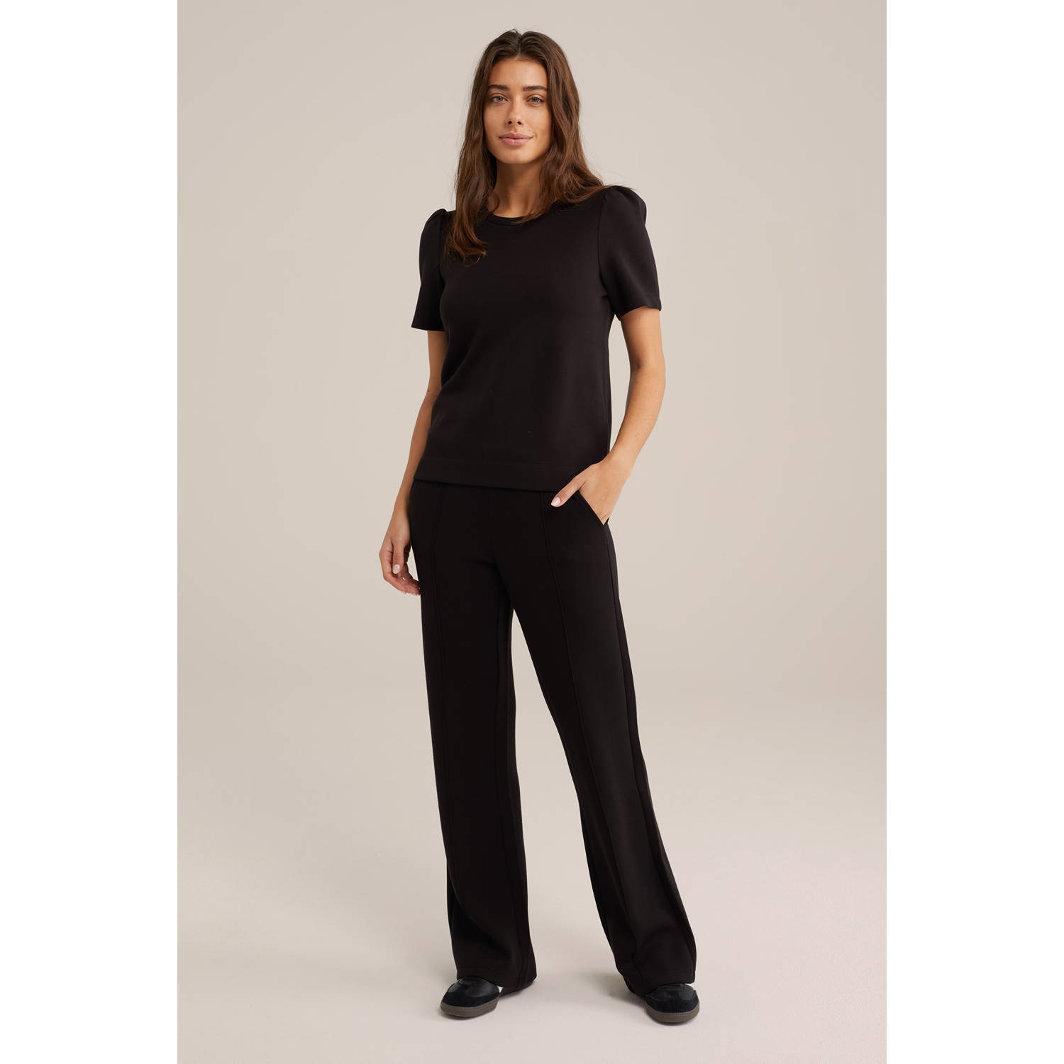 WE Fashion top zwart