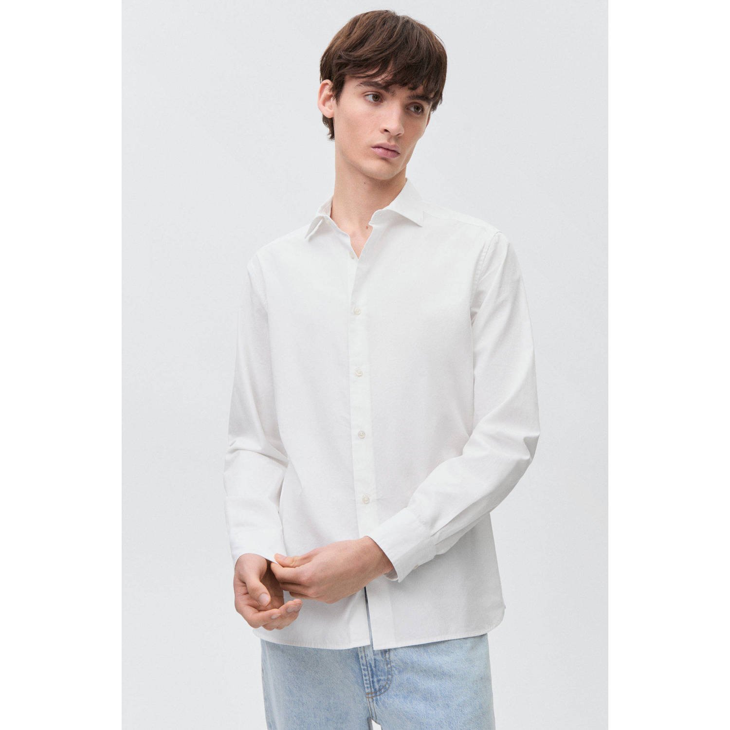 MANGO TEEN overhemd wit