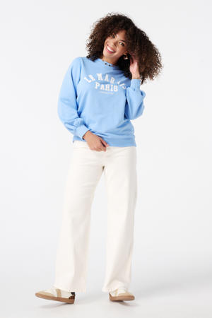sweater lichtblauw