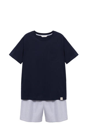   shortama donkerblauw