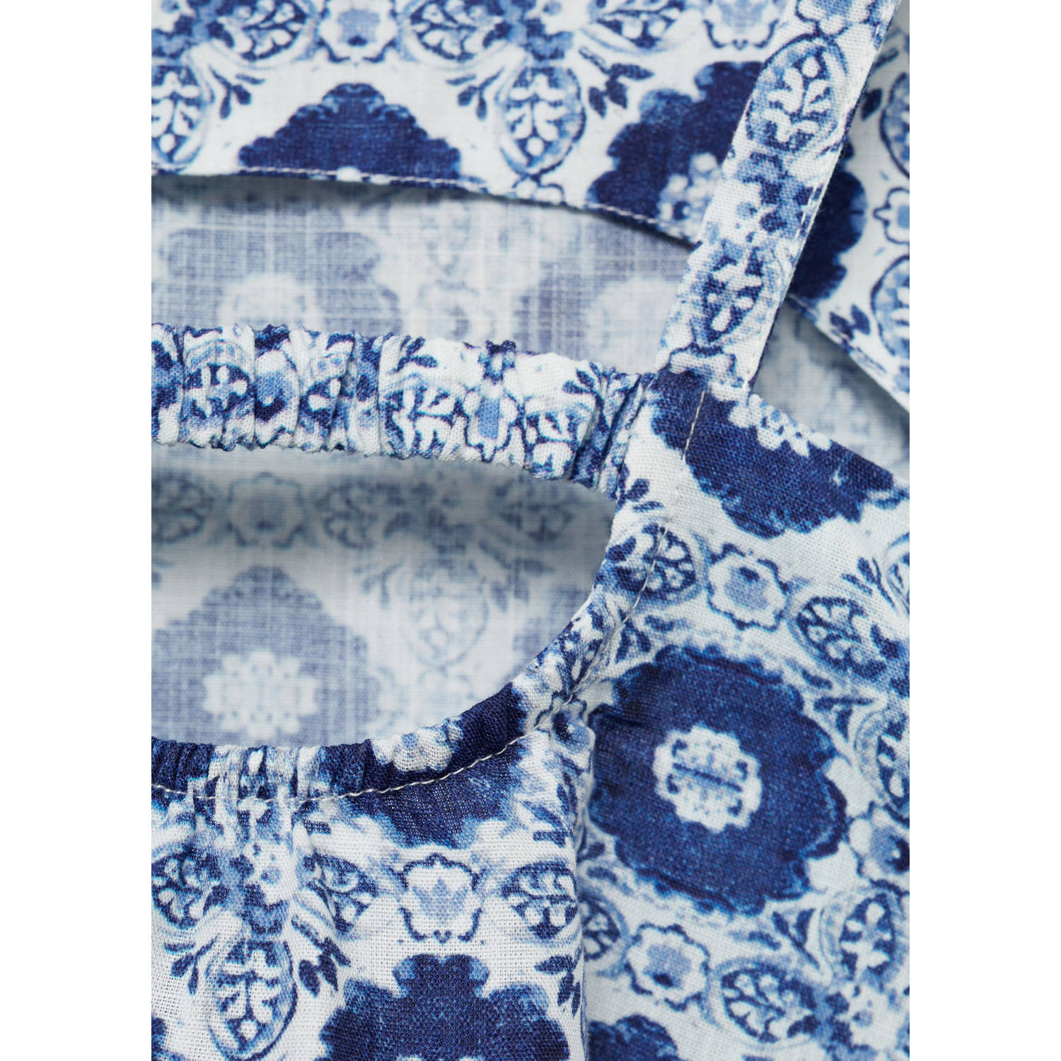 Mango Kids spaghettitop blauw