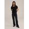 WE Fashion ajour top - zwart