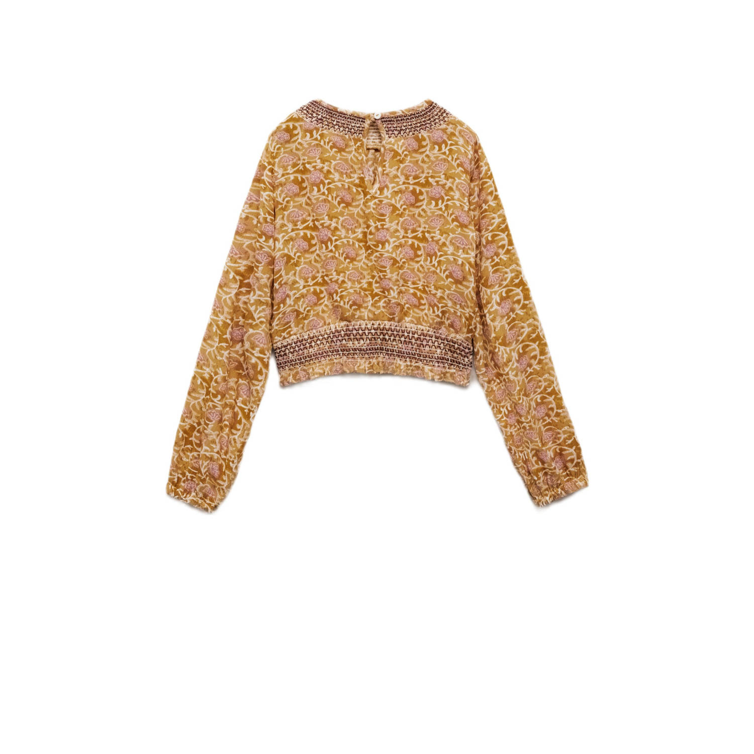 Mango Kids blousetop geel