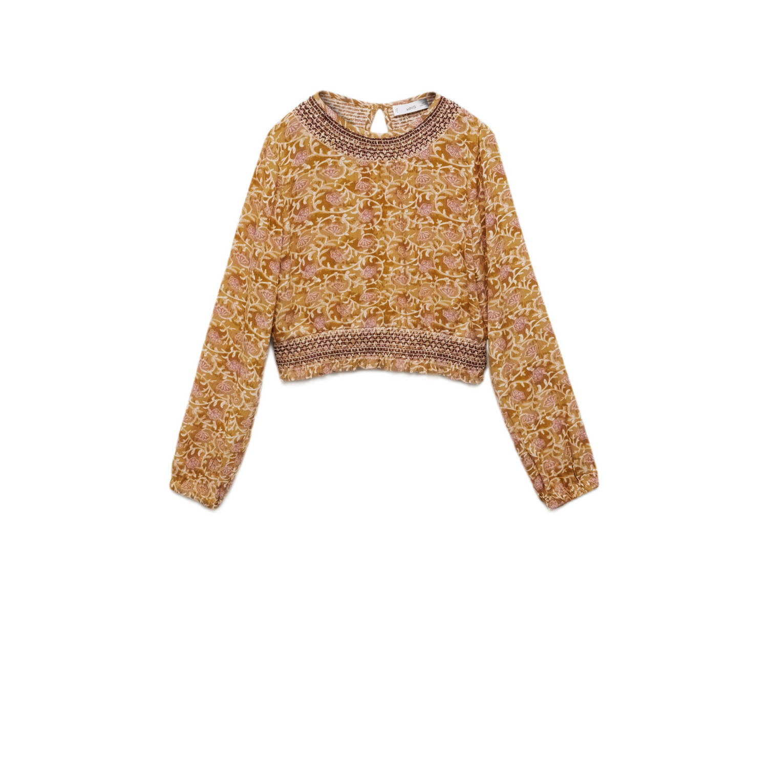 Mango Kids blousetop geel