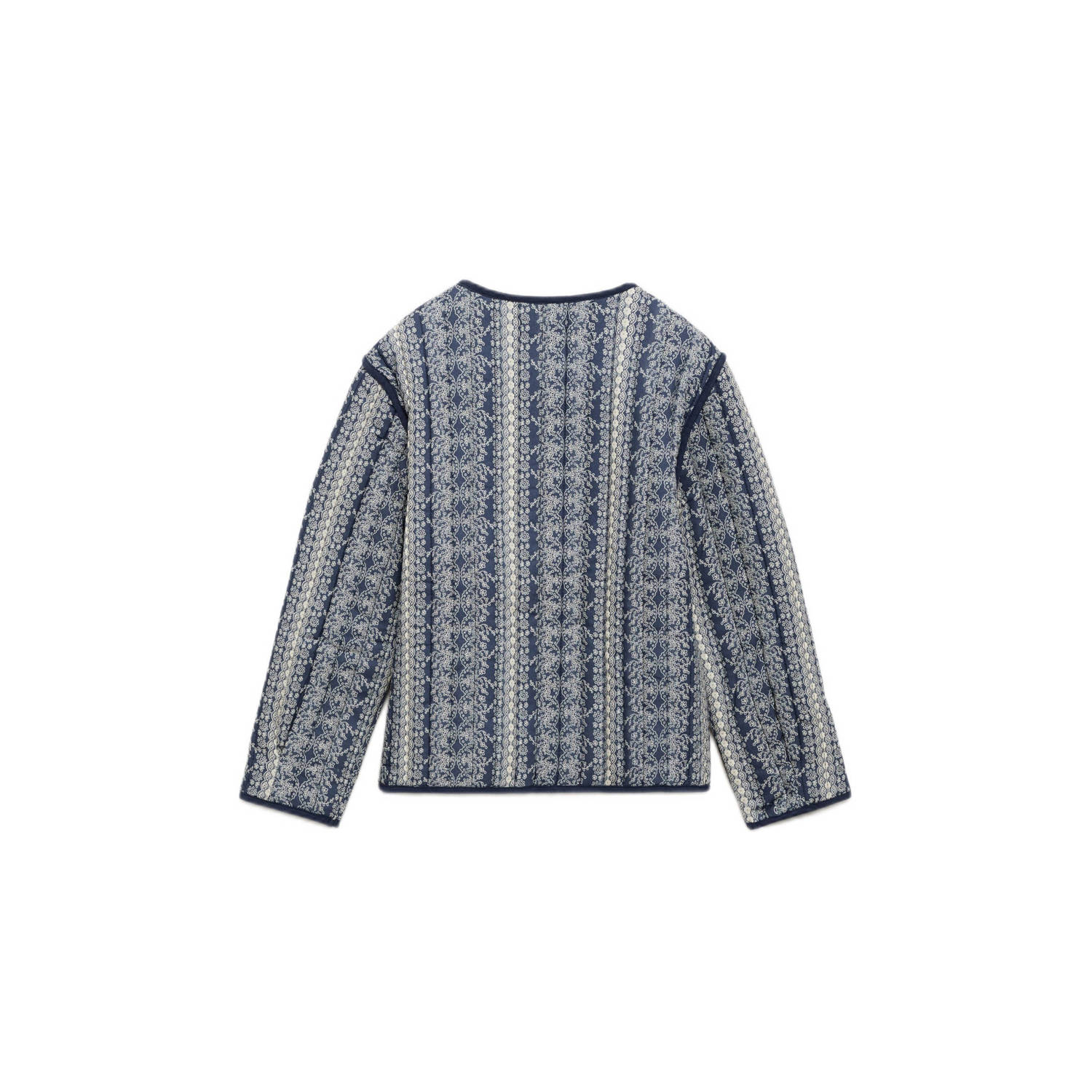 Mango Kids jasje voor binnen donkerblauw