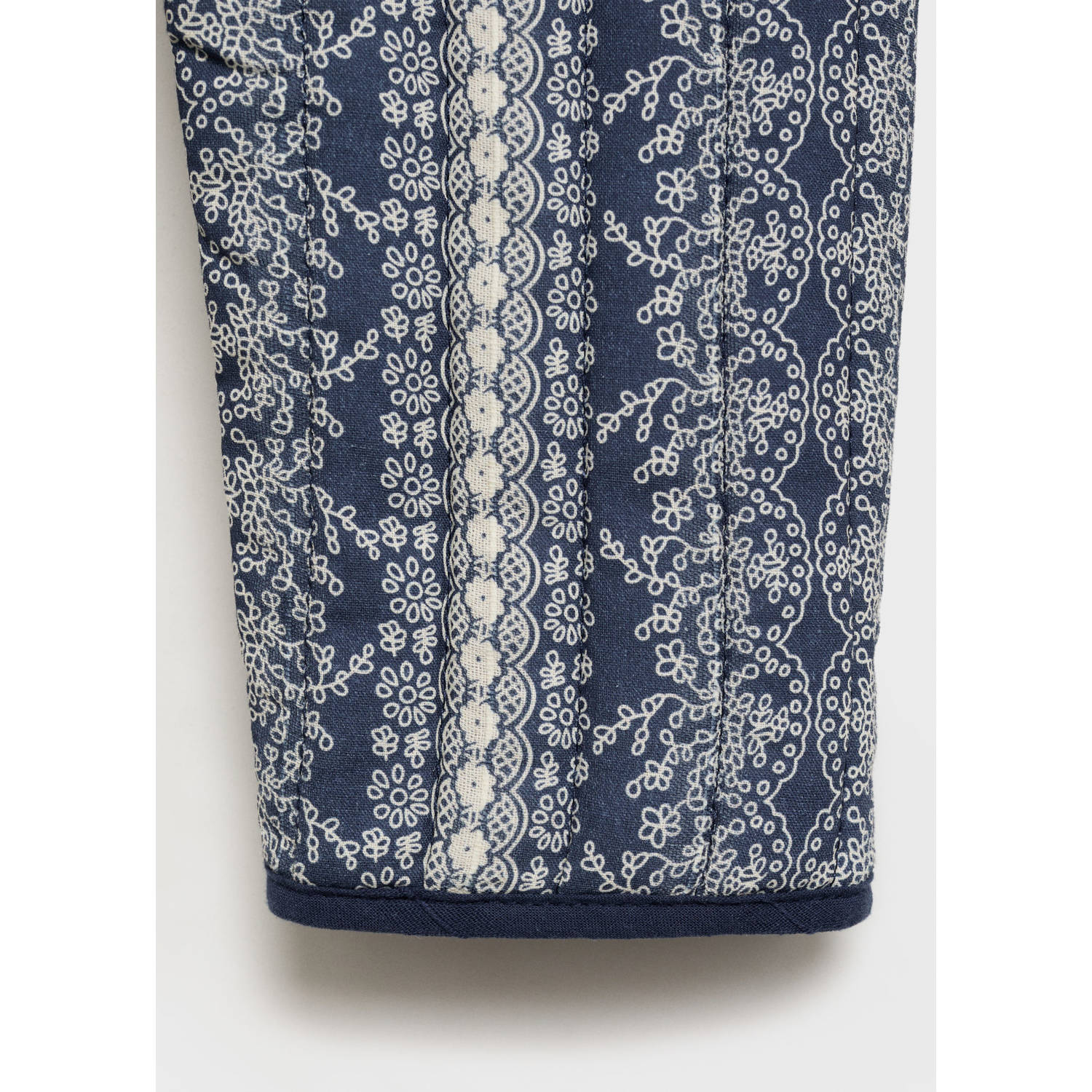 Mango Kids jasje voor binnen donkerblauw