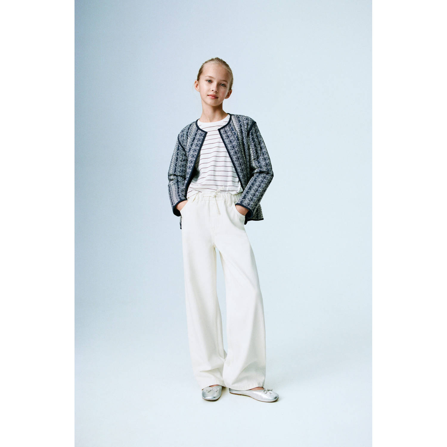Mango Kids jeans beige