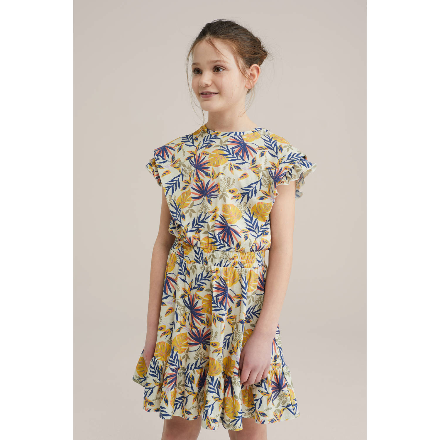 WE Fashion korte jurk multi