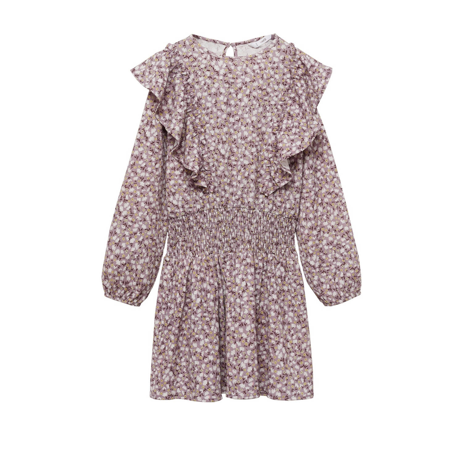 Mango Kids midi jurk paars