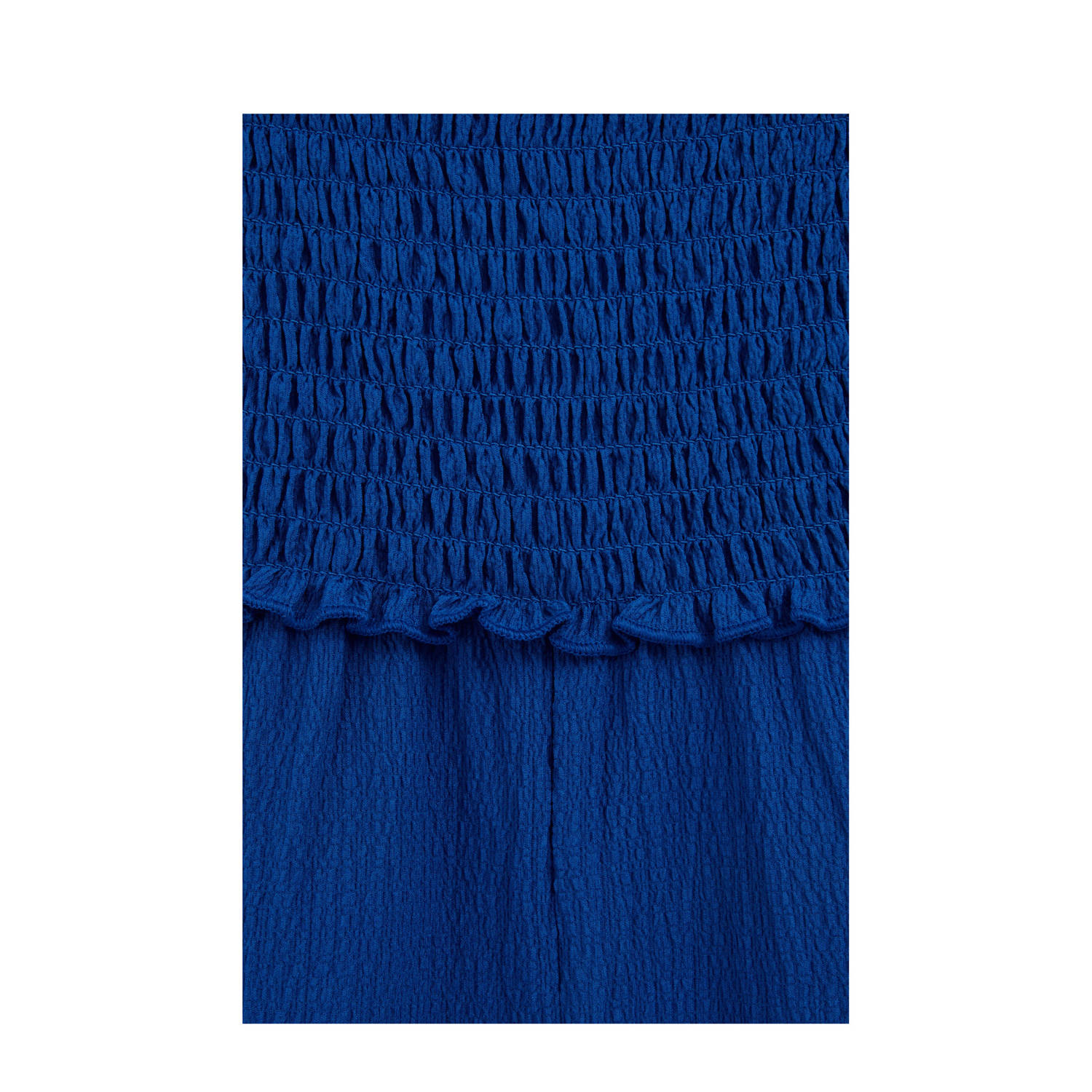 WE Fashion straight jumpsuit blauw