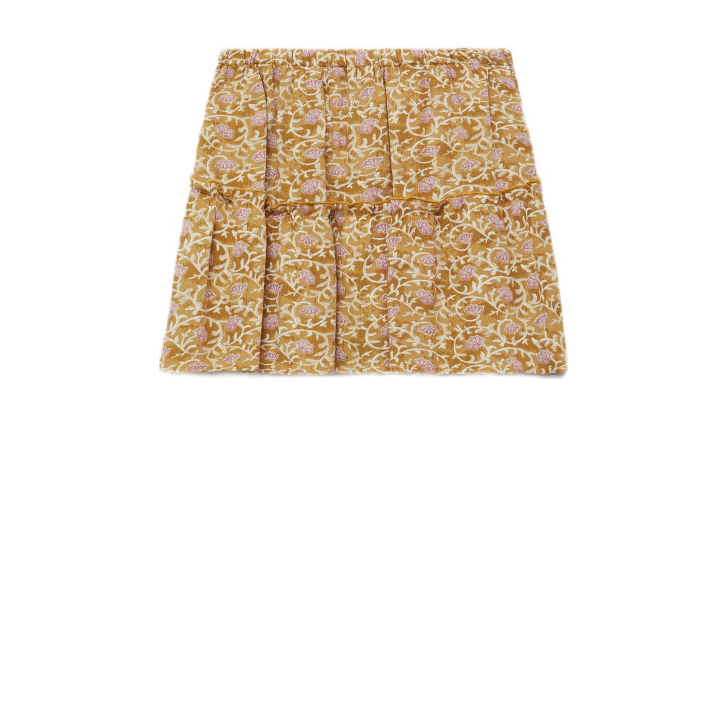 Mango Kids korte rok geel