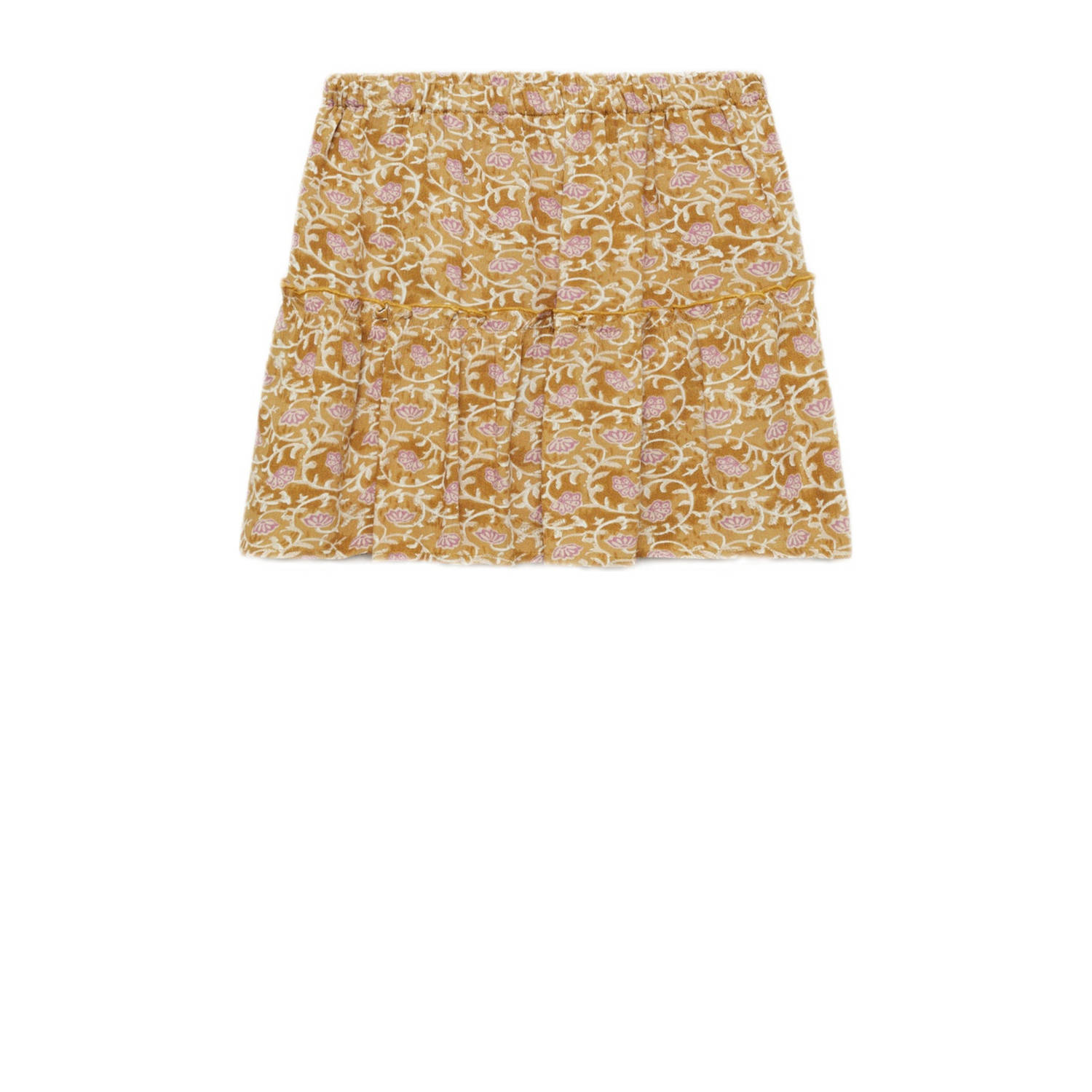 Mango Kids korte rok geel