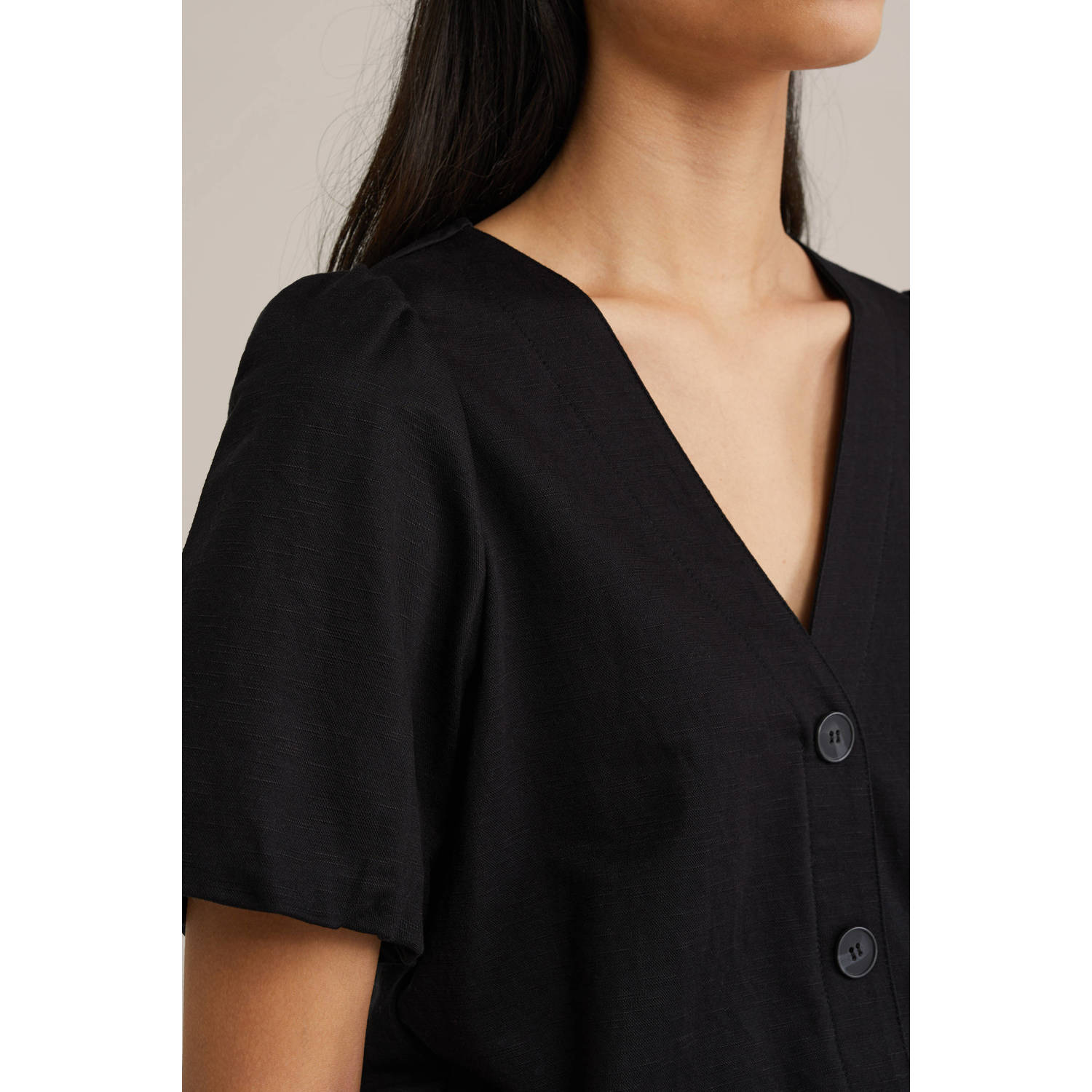 WE Fashion top zwart