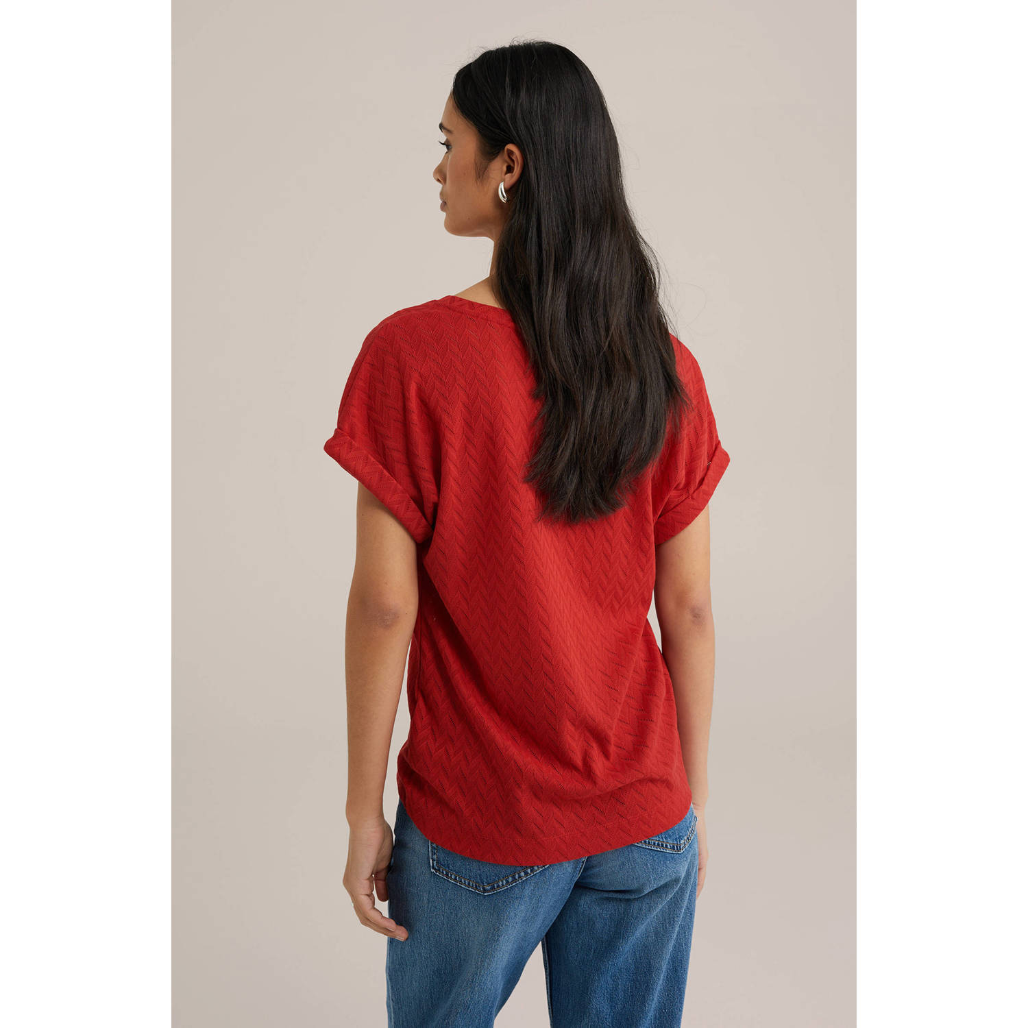 WE Fashion top rood