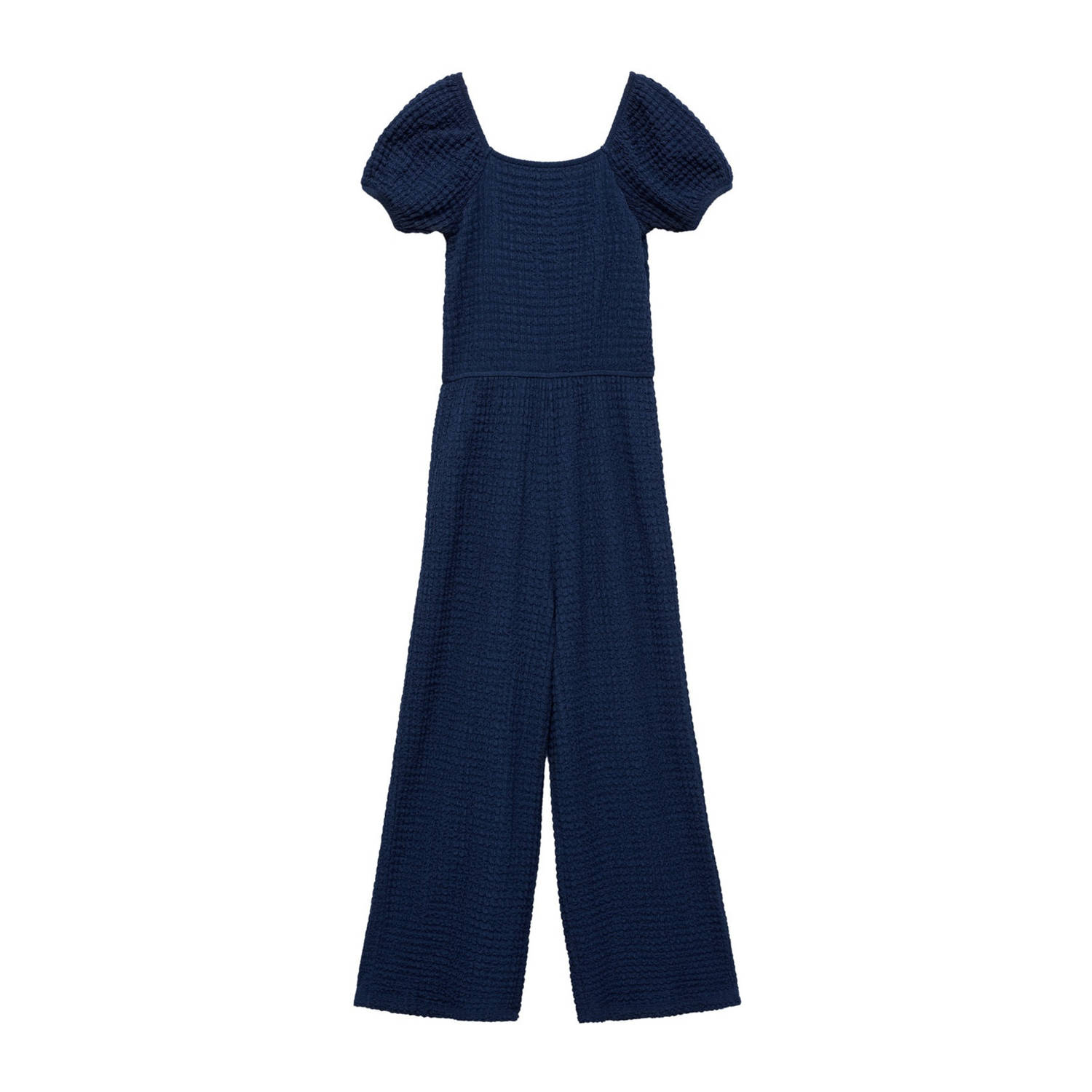 Mango Kids jumpsuit donkerblauw