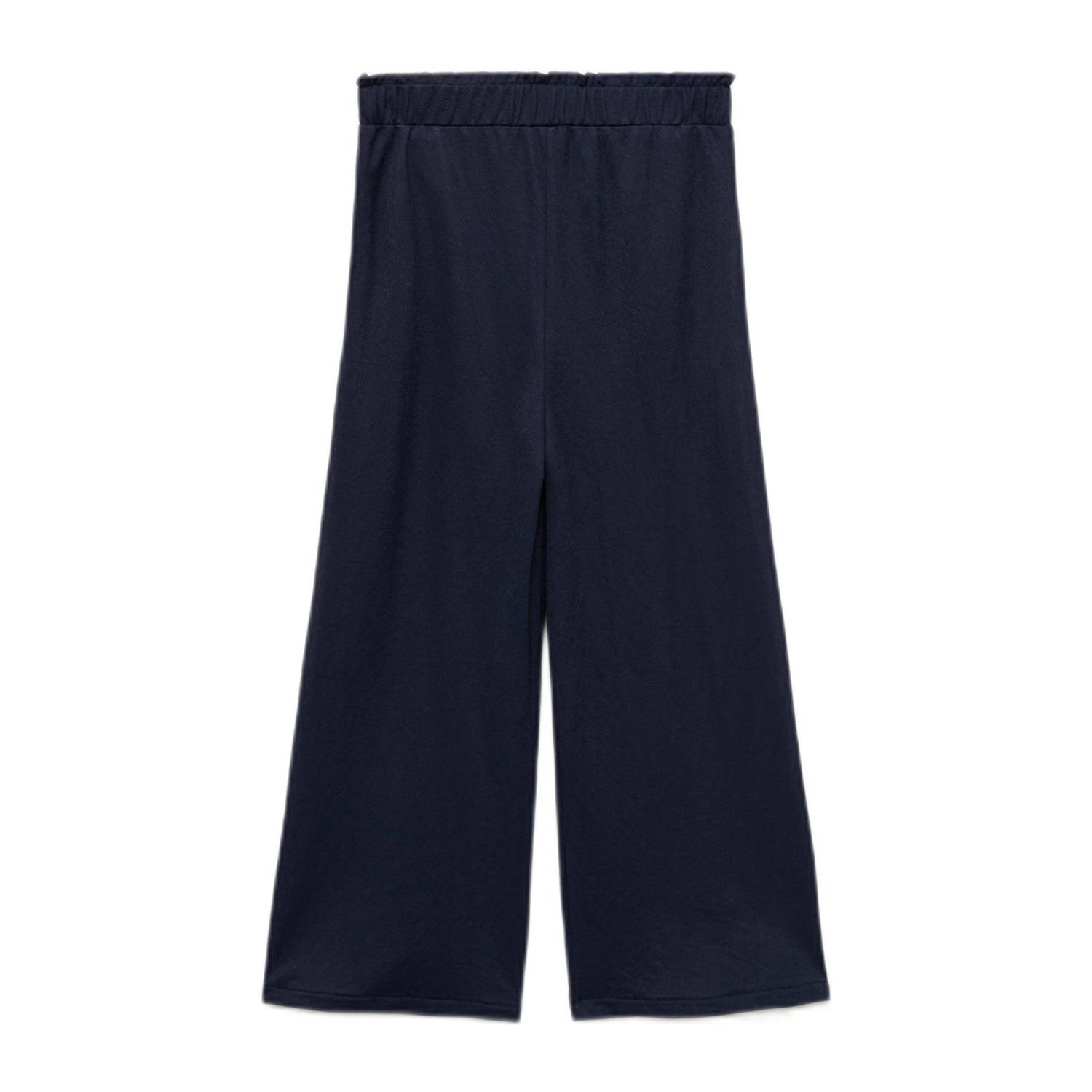 Mango Kids wide leg casual broek marine