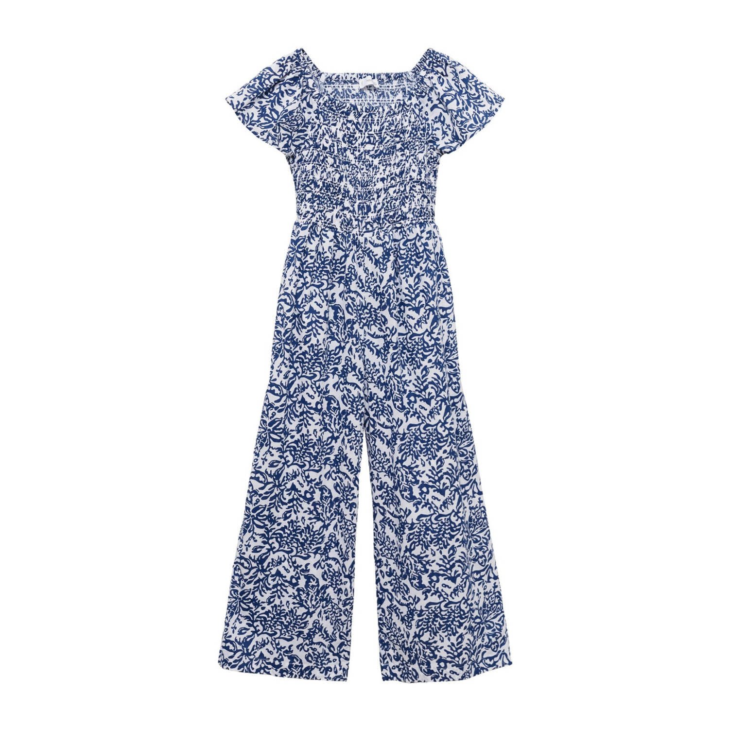 Mango Kids jumpsuit blauw