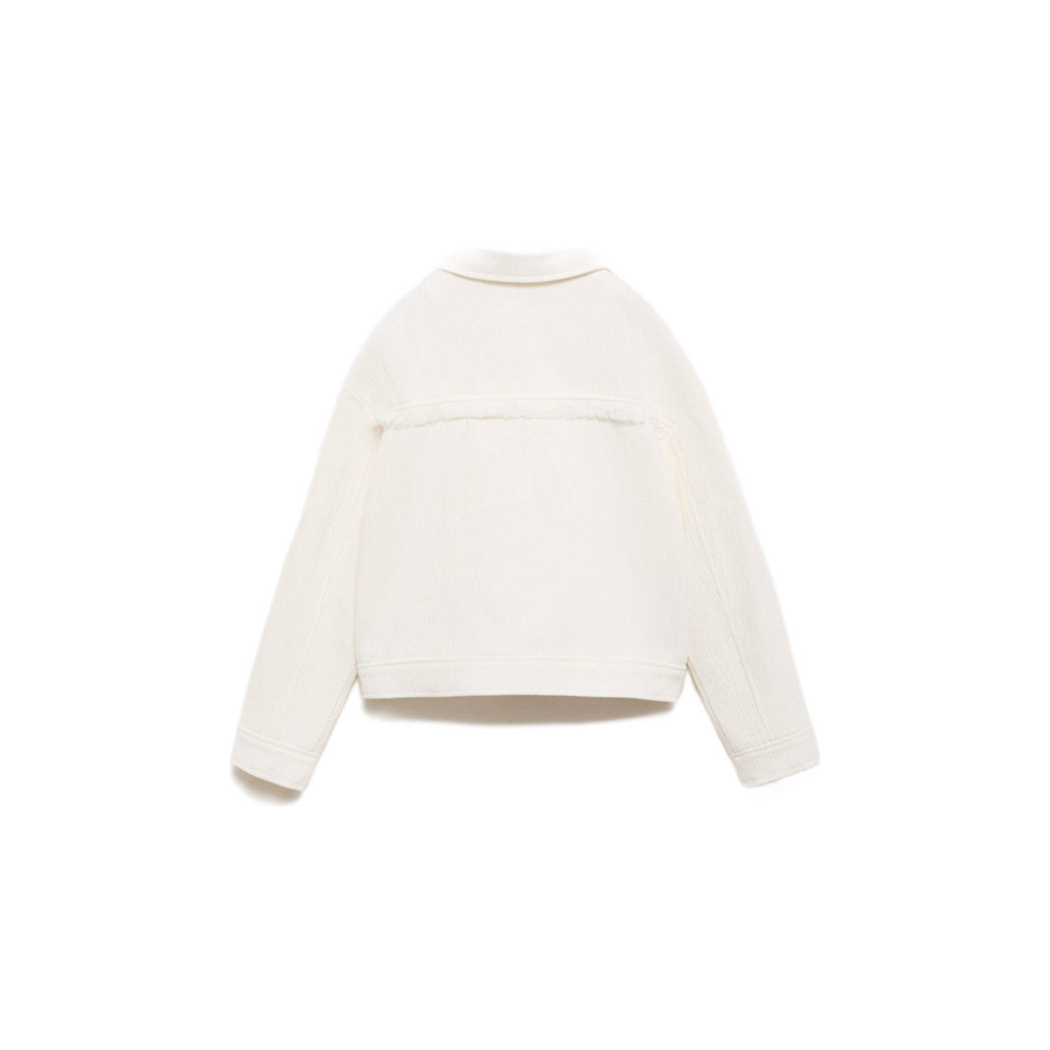 Mango Kids jasje voor binnen ecru