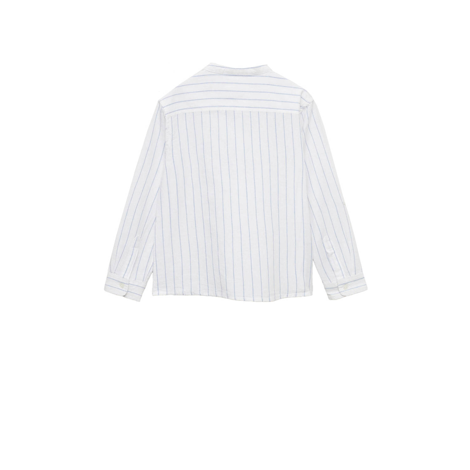 Mango Kids overhemd wit blauw