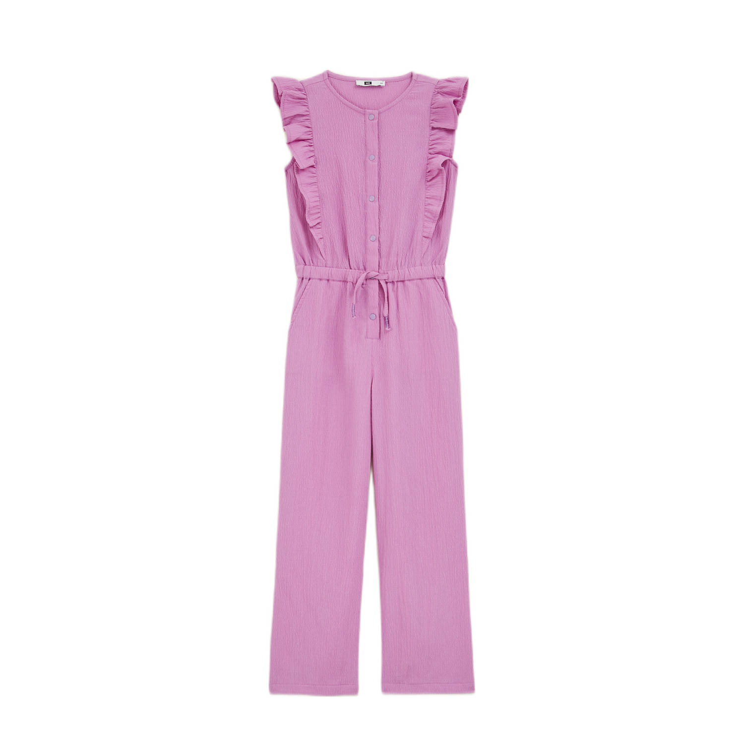 WE Fashion straight jumpsuit lila
