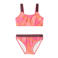 NAME IT KIDS crop bikini roze/oranje