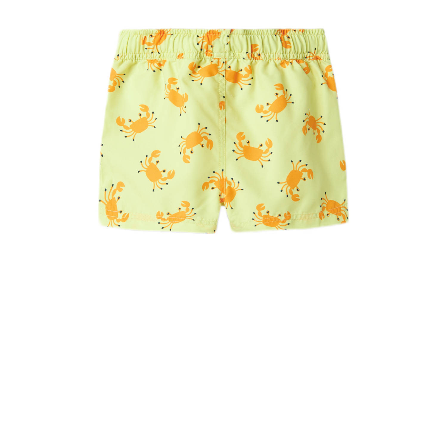NAME IT MINI zwemshort geel oranje