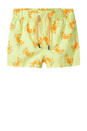 zwemshort geel/oranje