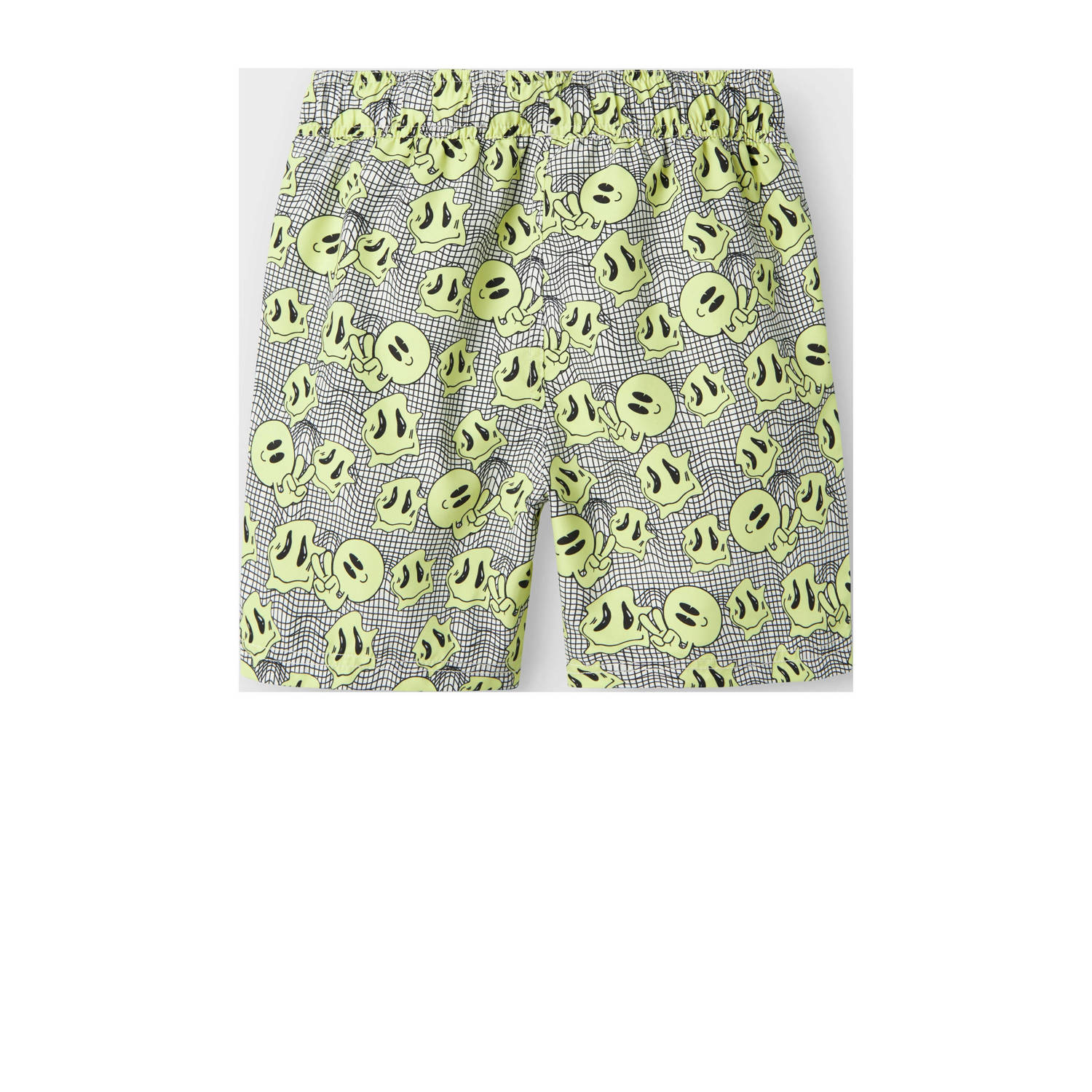 NAME IT KIDS zwemshort geel zwart