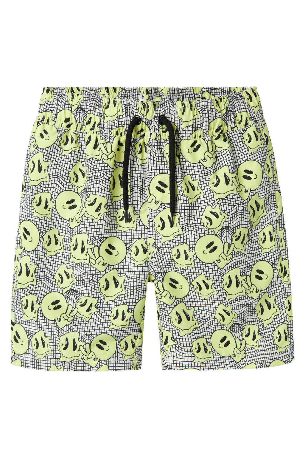 NAME IT KIDS zwemshort geel/zwart