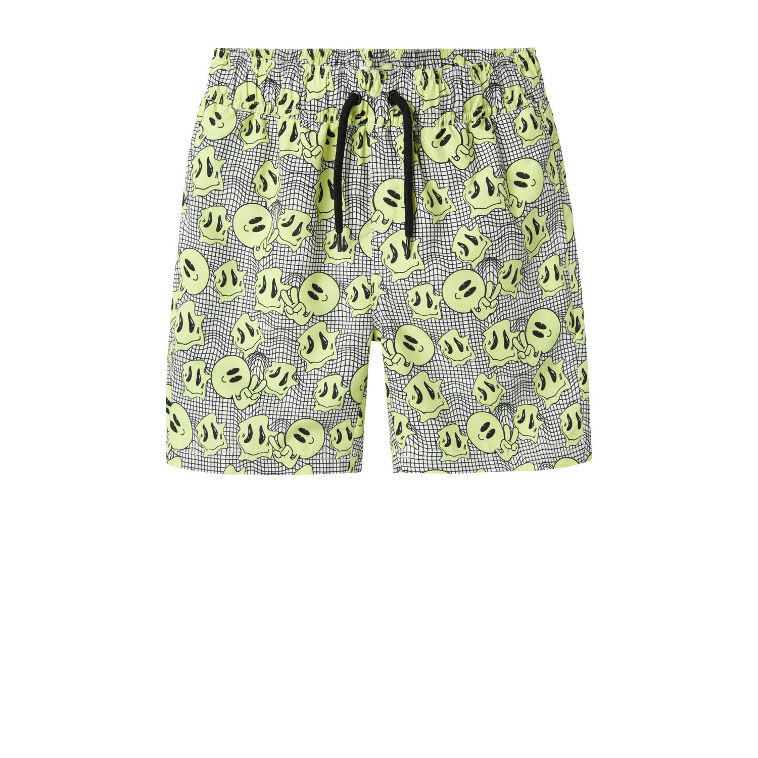 NAME IT KIDS zwemshort geel zwart