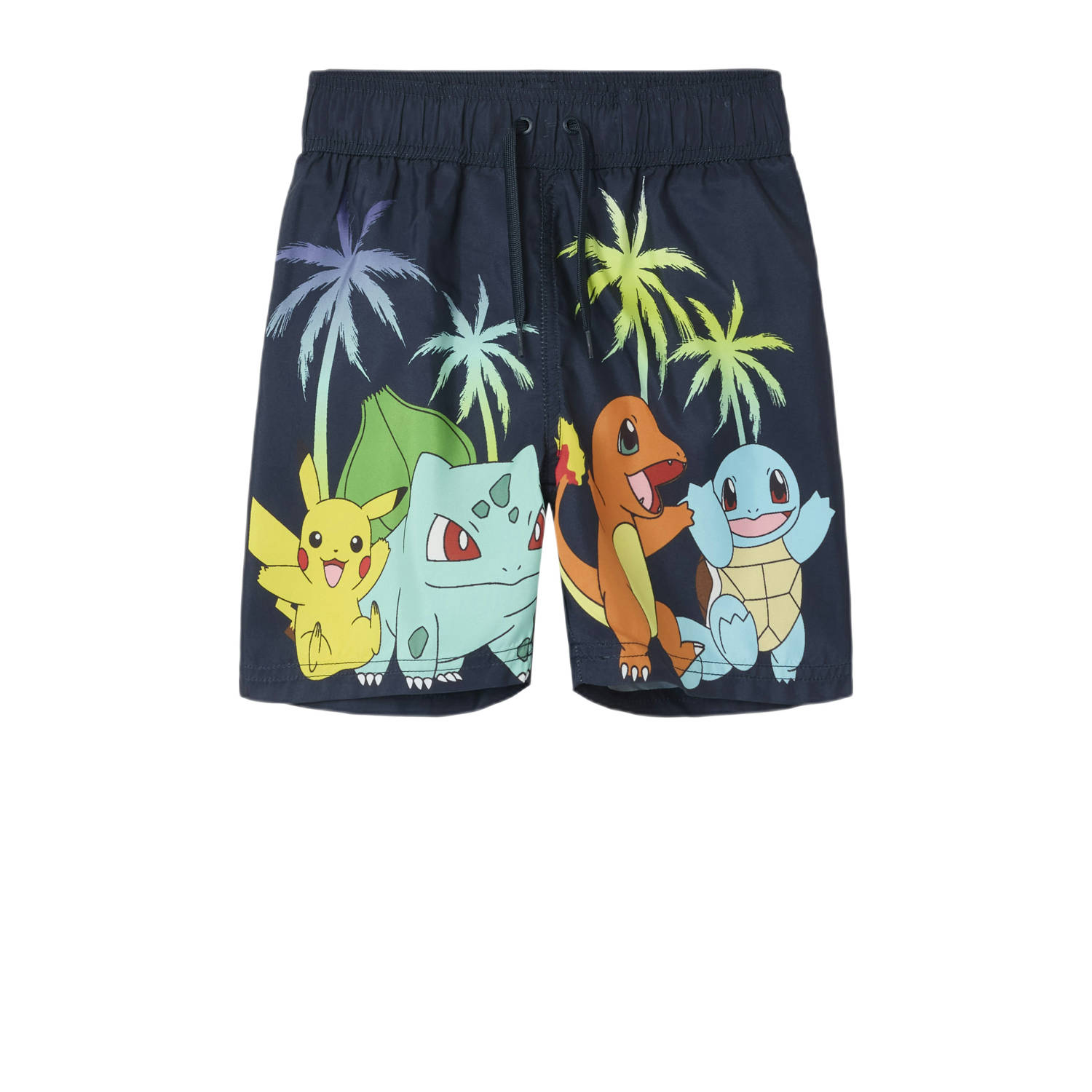 NAME IT KIDS Pokemon zwemshort donkerblauw