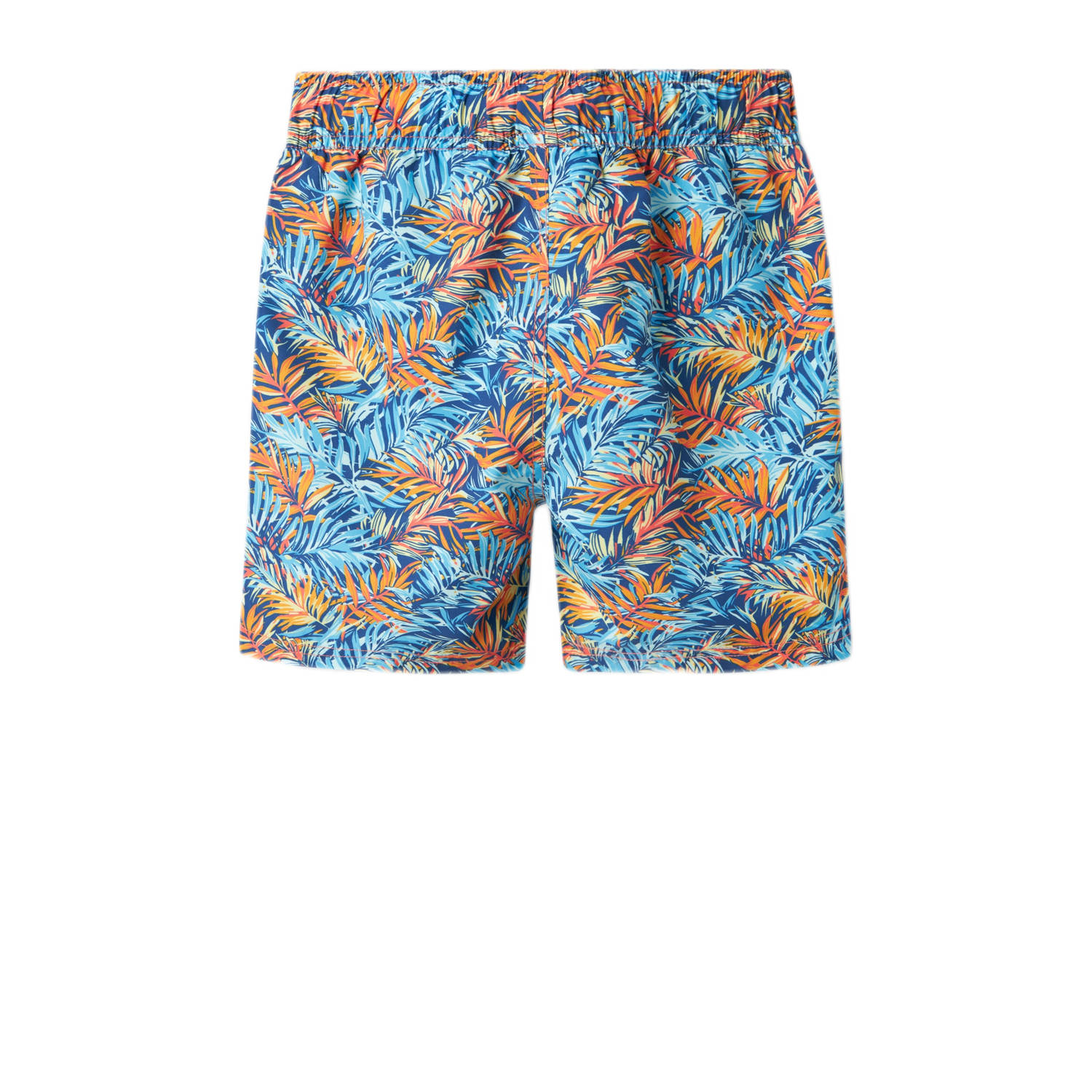 NAME IT KIDS zwemshort blauw oranje