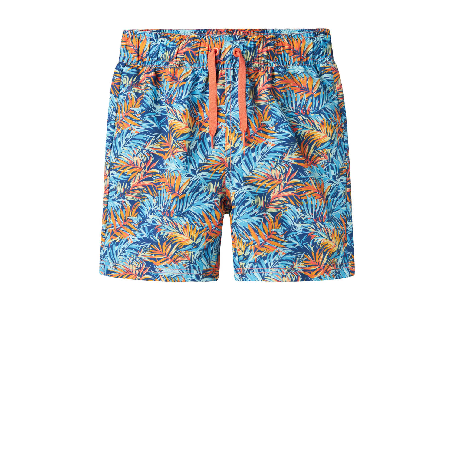 NAME IT KIDS zwemshort blauw oranje